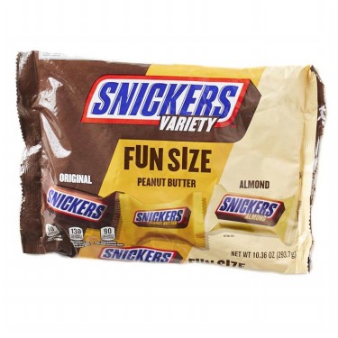 Snickers Minis Chocolate Bar Candy Pack 2.48 oz