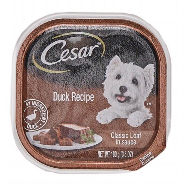 Cesar duck cheap dog food