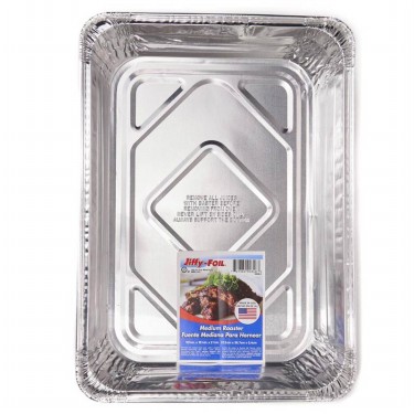 Jiffy-Foil Pan & Lid, Roaster/Baker