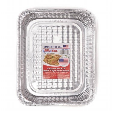 Foil casserole outlet pans