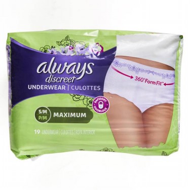Always Discreet Underwear, Maximum, XL - 15 ct